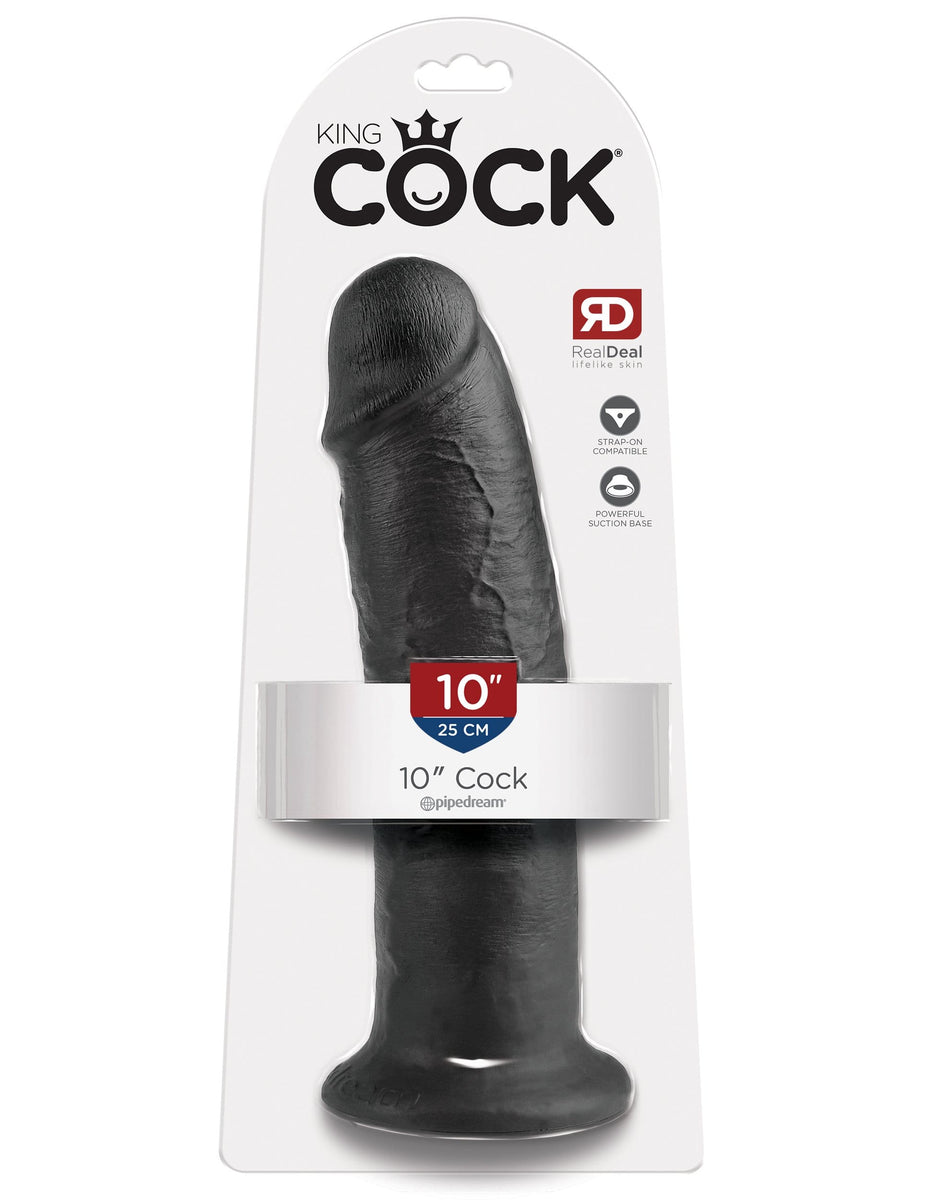 King Cock 10-Inch Cock - Black – Black Cock Toys