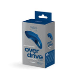VeDO Cockrings Over Drive Plus Rechargeable Cock Ring - Blue